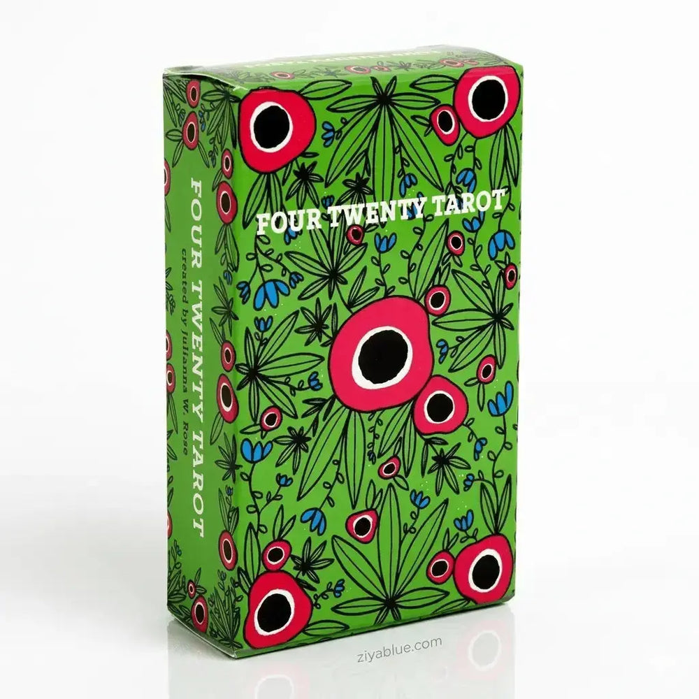 Four Twenty Tarot: Mini Edition (78-Card Deck)  Ziya Blue