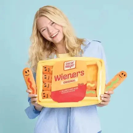 Funny Hot Dog Plush: The Oscar Mayer Wieners Packaging Toy Iscream Ziya Blue