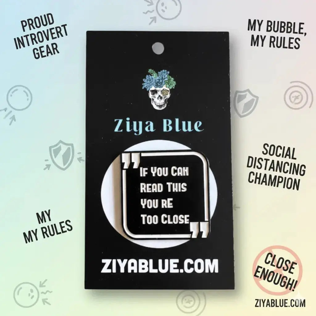 Funny If You Can Read This Pin Ziya Blue Ziya Blue
