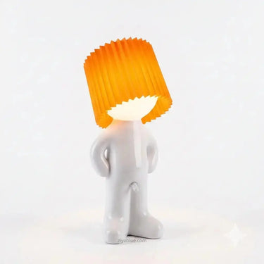 Funny Novelty Night Light: Naughty Boy Table Lamp Ziya Blue Ziya Blue