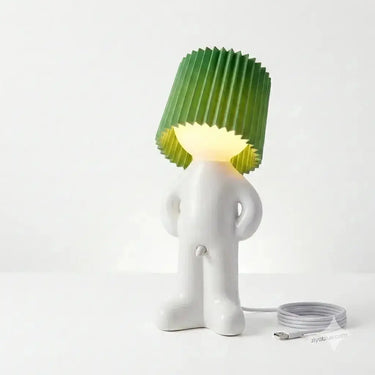 Funny Novelty Night Light: Naughty Boy Table Lamp Ziya Blue Ziya Blue