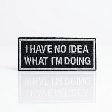 Funny Patch | "No Idea What I Am Doing" Adulting Merit Badge  Ziya Blue