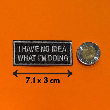 Funny Patch | "No Idea What I Am Doing" Adulting Merit Badge  Ziya Blue