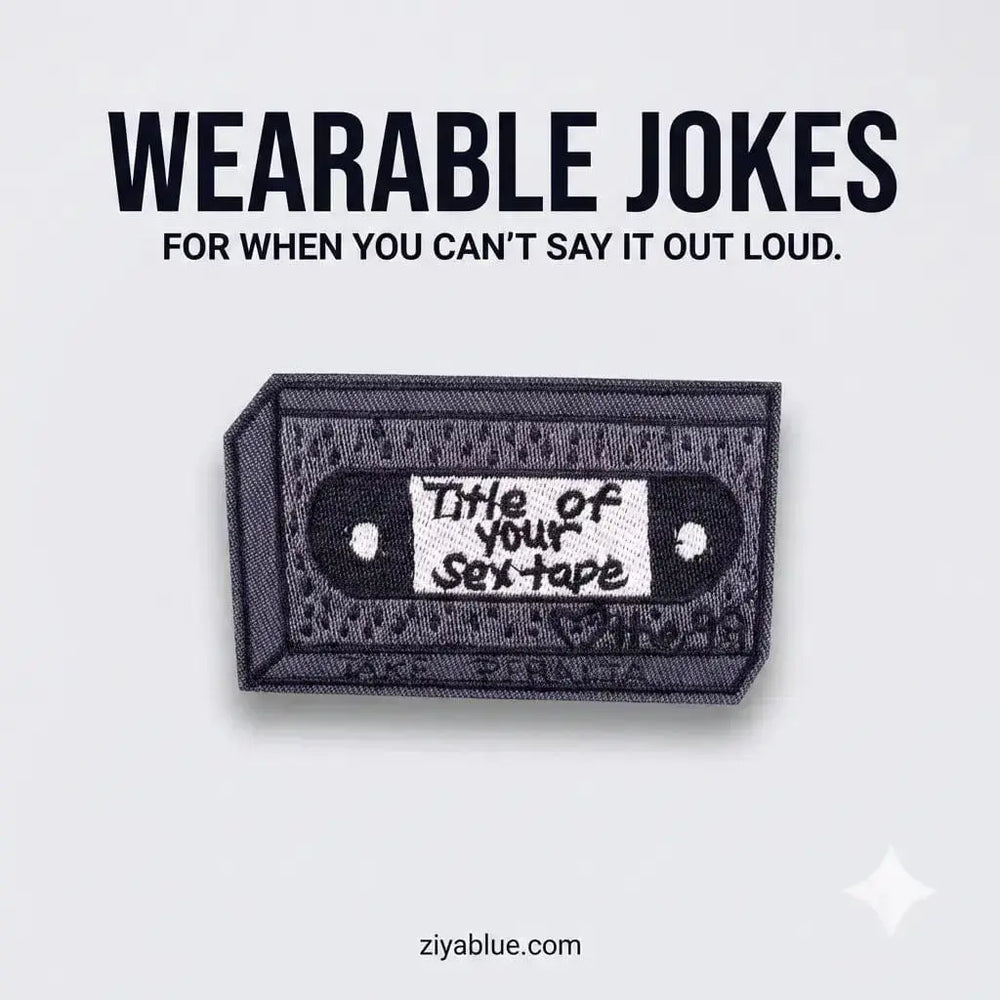 Funny Patch | "Title of Your Sex Tape" Brooklyn Nine-Nine Iron-On Ziya Blue Ziya Blue
