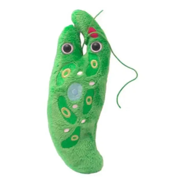 GIANTmicrobes Euglena Plush | Plant-Animal Hybrid Science Toy Giant Microbes Ziya Blue