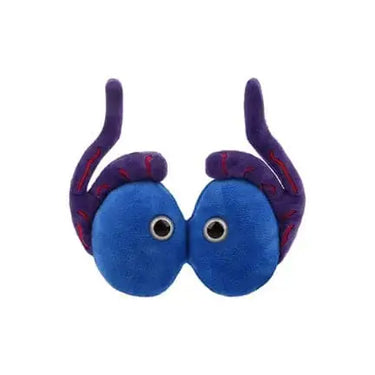 GIANTmicrobes Testicles Plush: The Anatomy Toy with Guts 🩺✨ Giant Microbes Ziya Blue