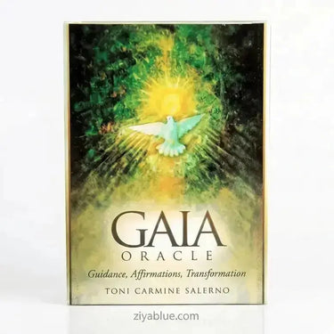Gaia Oracle: 45-Card Mini Edition Deck  Ziya Blue