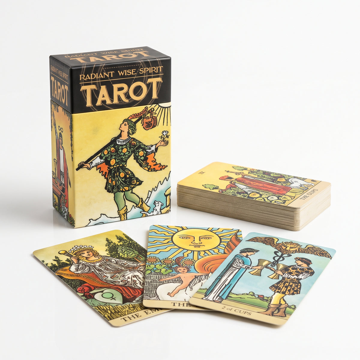 Radiant Wise Spirit Tarot: Classic Symbolism Illuminated in Brilliant Color