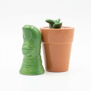Green Thumb Salt and Pepper Shaker Set