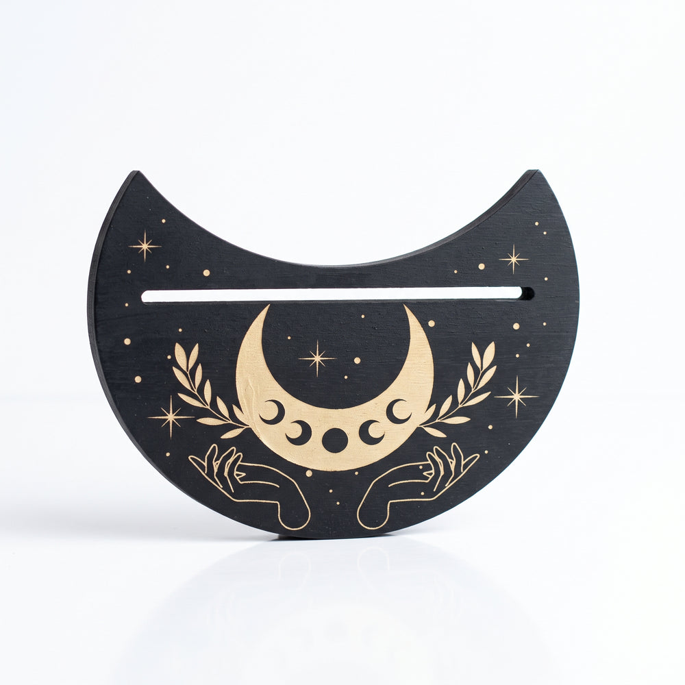 Moon Phase Tarot Card Holder: The "Celestial Intuition" Display 🌙✨