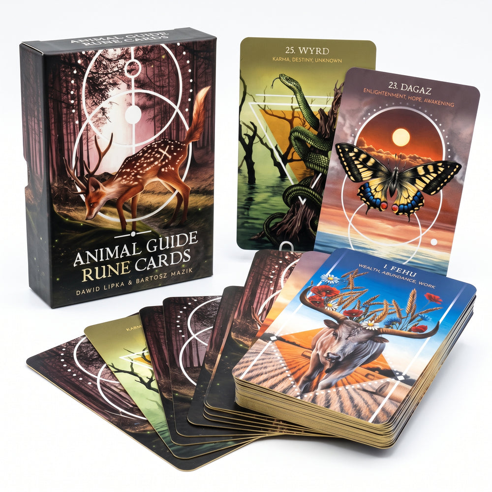 Animal Guide Rune Cards