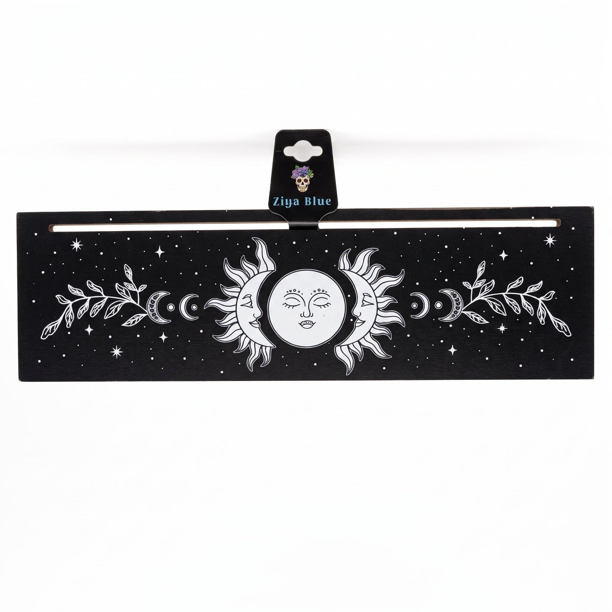 Sun, Moon & Leaves Tarot Card Holder Large