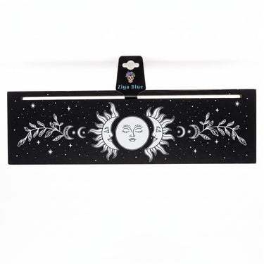 Sun, Moon & Leaves Tarot Card Holder Large