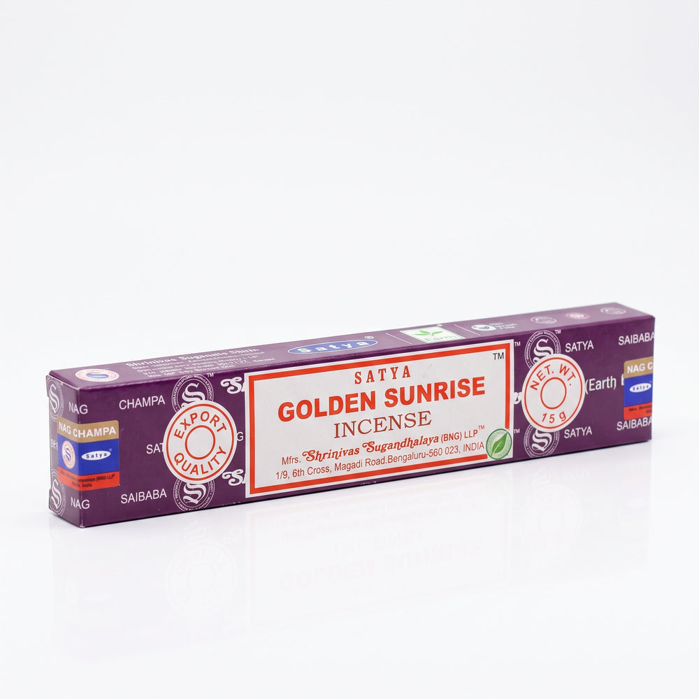 Satya Incense Sticks- Golden Sunrise