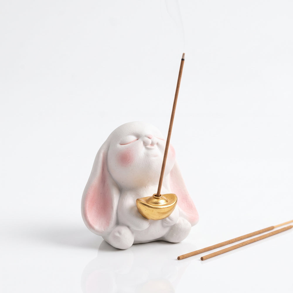 Floppy Ear Bunny Incense Holder 🐰✨