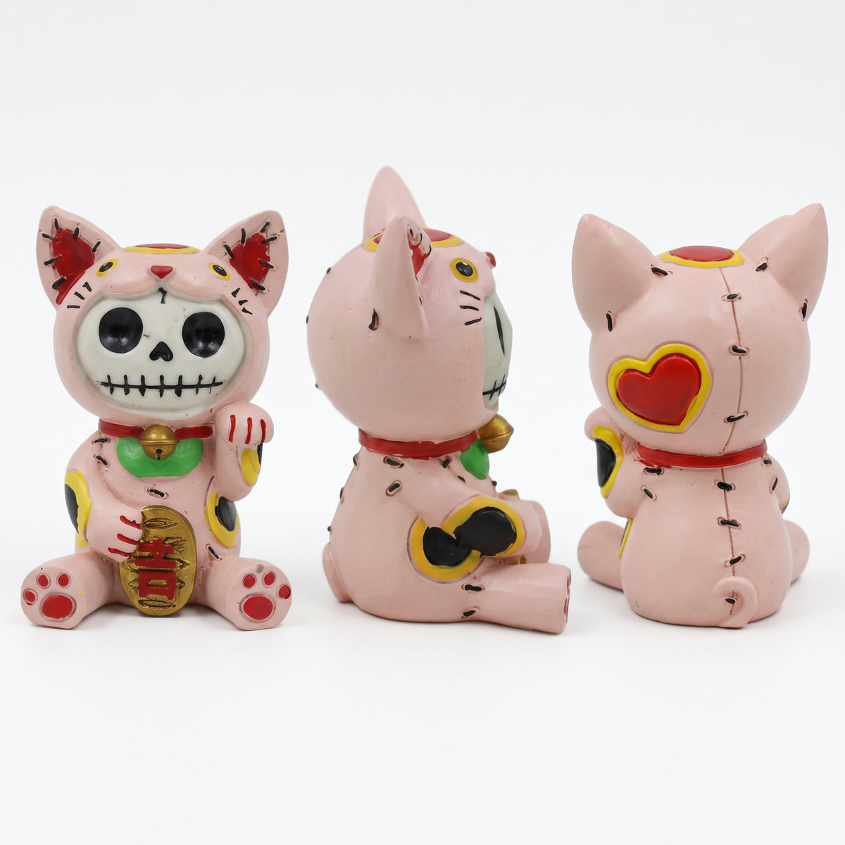 Furrybones Maneki Neko: Good Fortune with a Macabre Twist