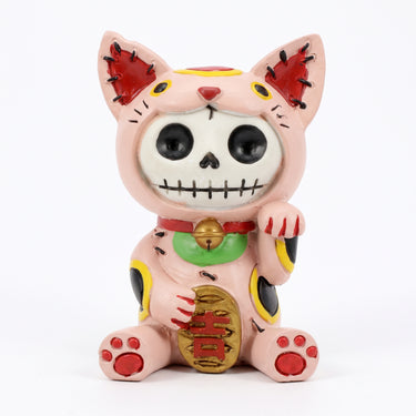 Furrybones Maneki Neko: Good Fortune with a Macabre Twist