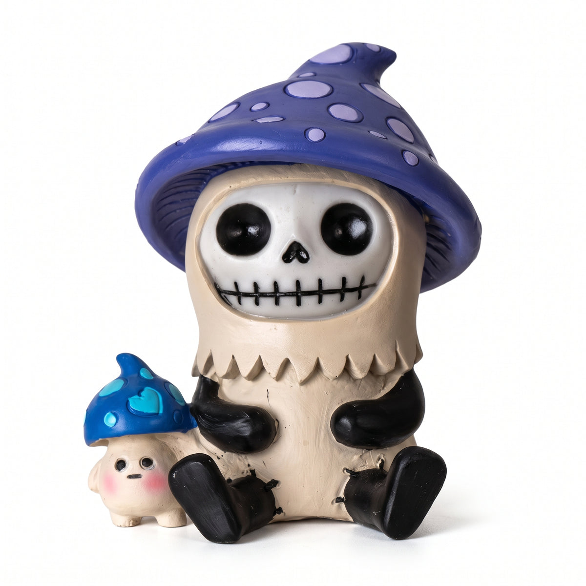 Furrybones Purple Kinoko Figurine: Forest Floor Charm Meets Spooky-Cute Whimsy