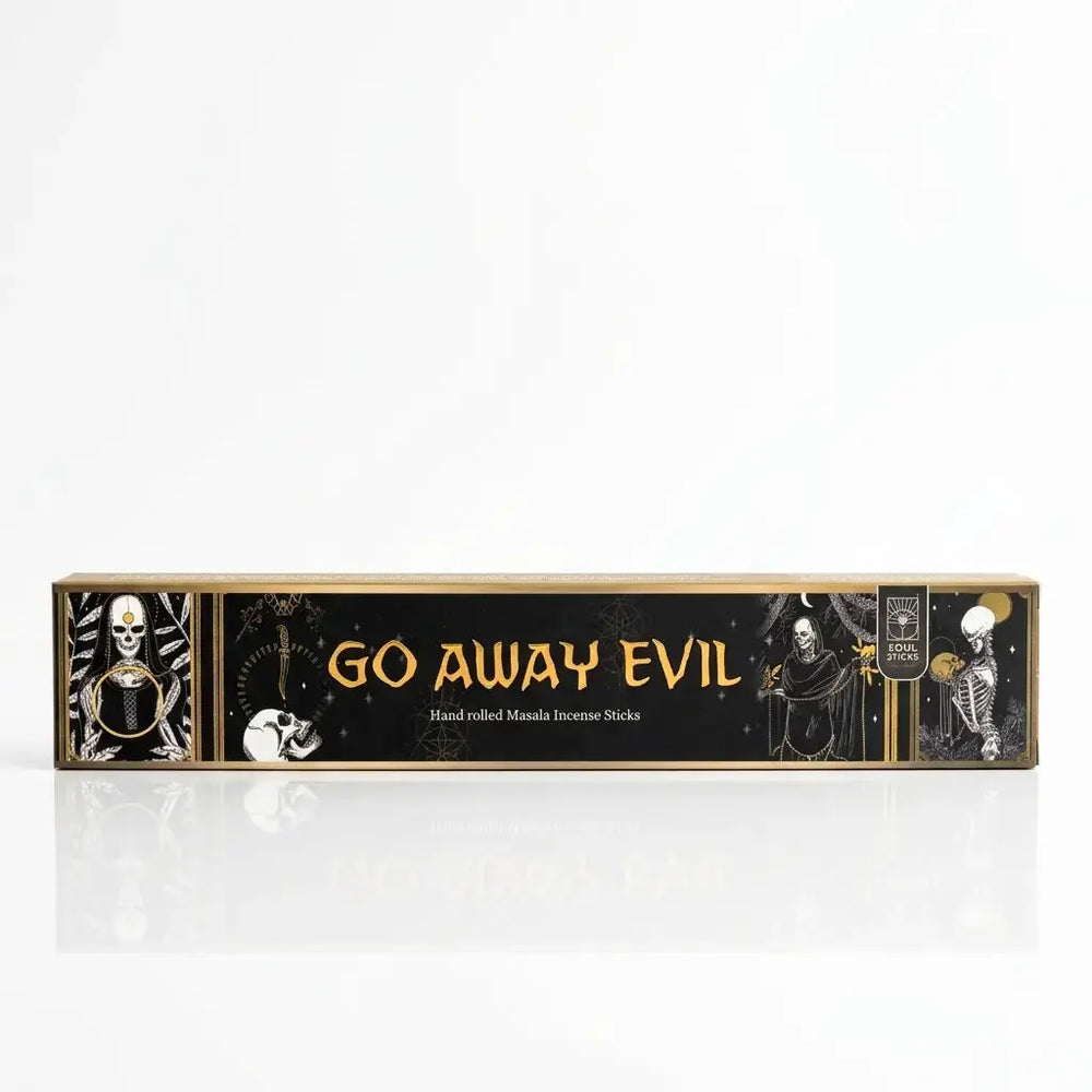 Go Away Evil Masala Incense  Ziya Blue