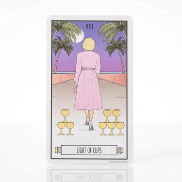 Golden Girls Tarot | 78-Card Mini Divination Deck Ziya Blue Ziya Blue