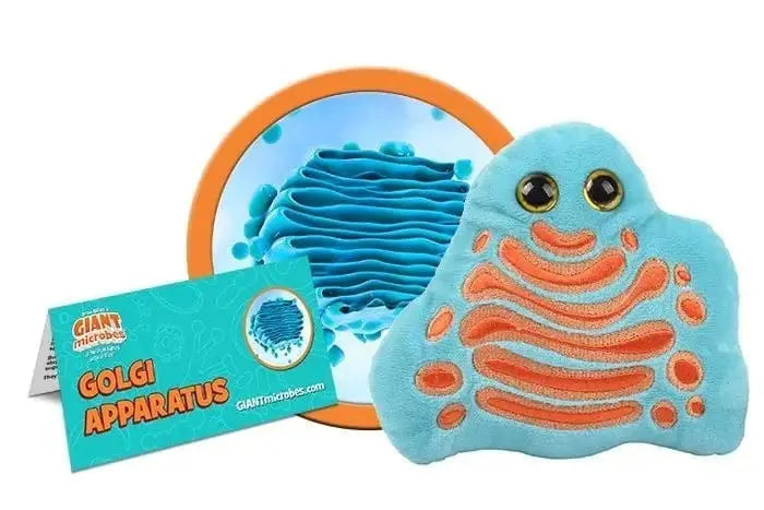 Golgi Apparatus Plush | Cellular Post Office Toy Giant Microbes Ziya Blue