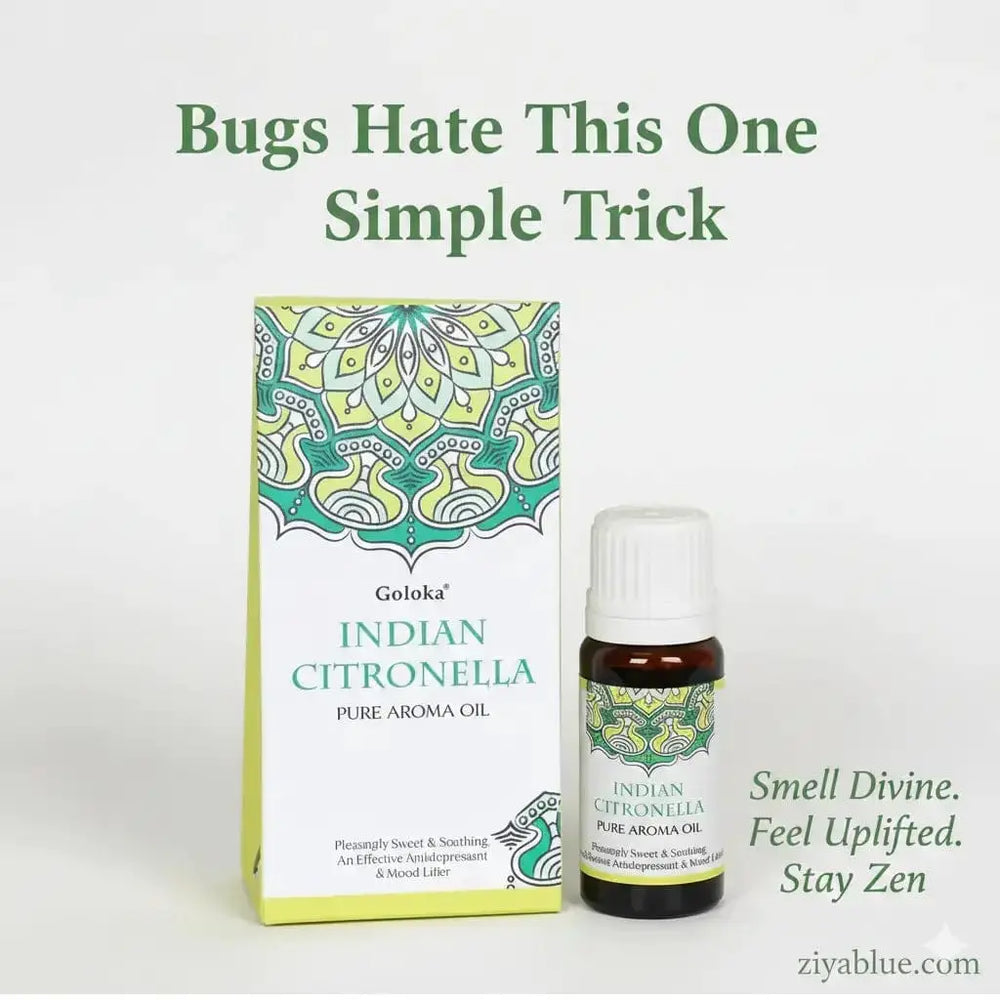 Goloka Citronella Oil | 10ml Mood Lifter Something Different Ziya Blue