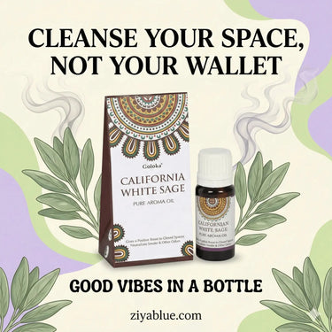 Goloka Pure Aroma Oil | 100% Natural Essential Scents Something Different Ziya Blue