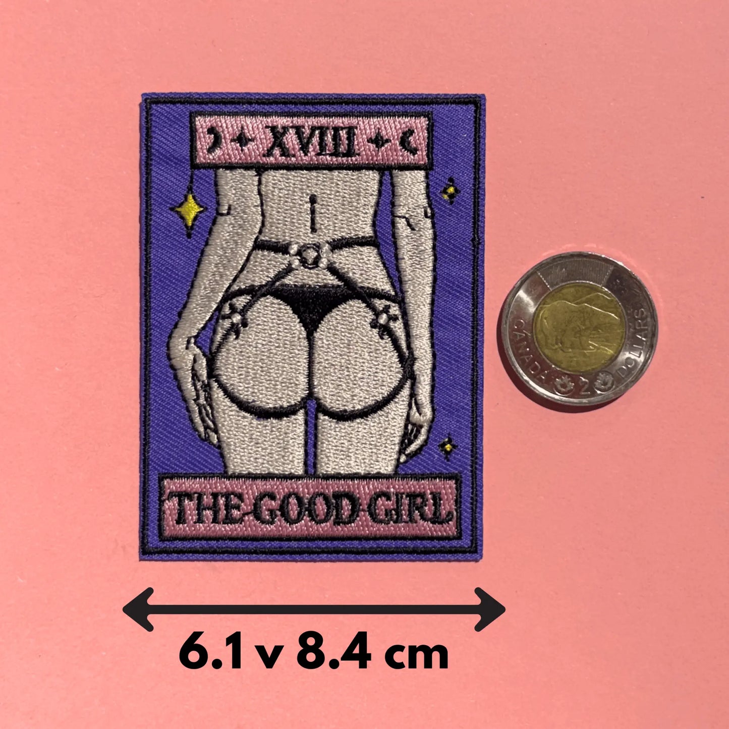 Good Girl Tarot Patch - Your Daily Draw for Confidence Ziya Blue Ziya Blue