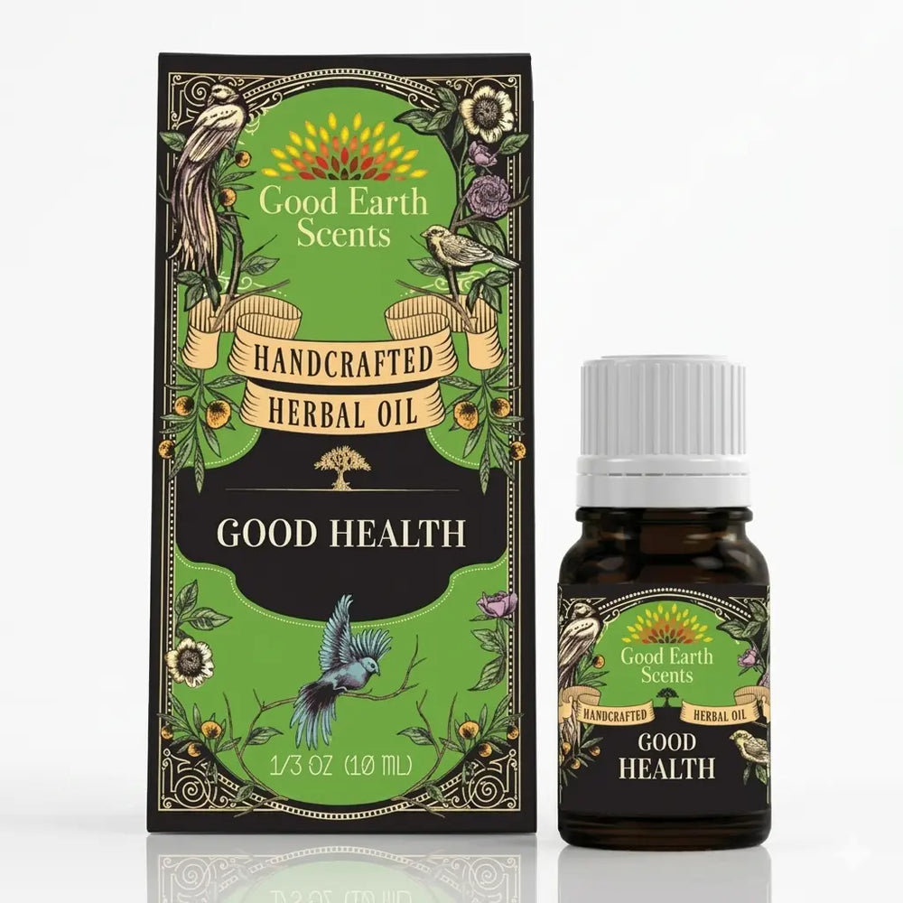 Good Health Essential Oil: 10ml Herbal Wellness Blend  Ziya Blue