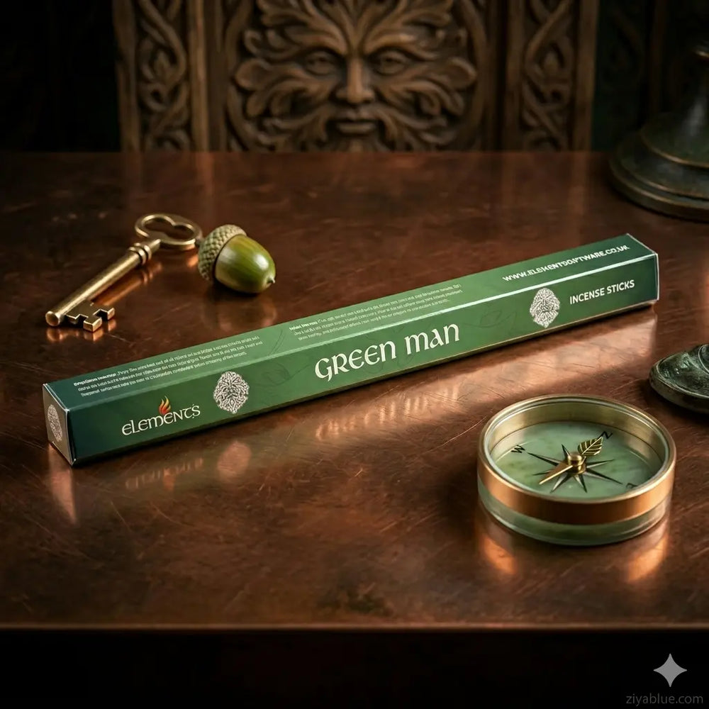 Greenman Cannabis Scented Incense Sticks  Ziya Blue