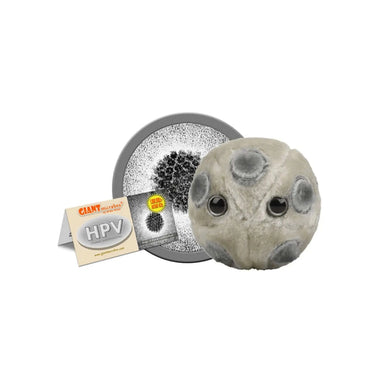 HPV Plush: Vaccine Awareness & Huggable Education 💉🔬 Giant Microbes Ziya Blue