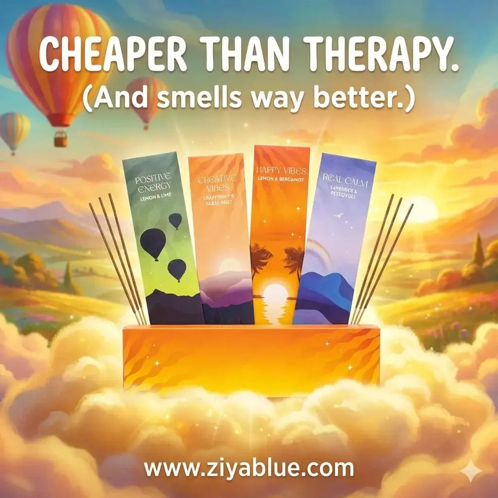 Happy Collection Incense Set Something Different Ziya Blue