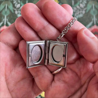 Harry Potter Locket | Chamber of Secrets Book Necklace Marshall and Rose Ziya Blue