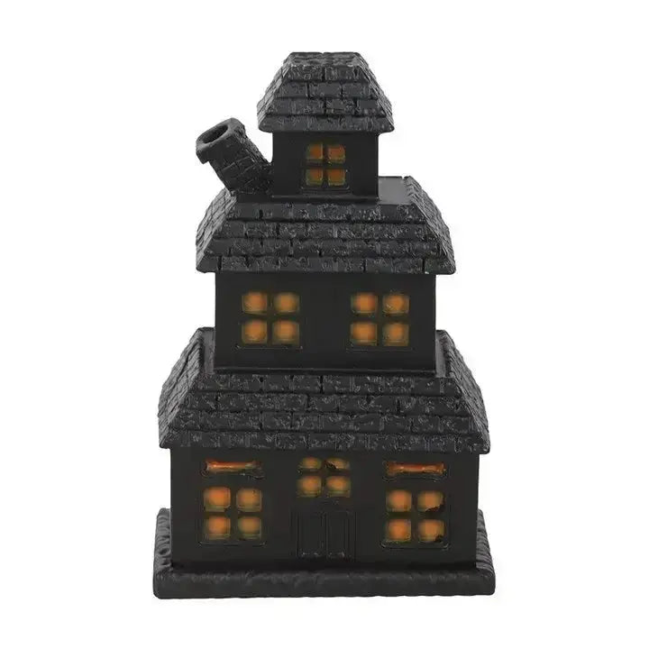 Haunted House Incense Holder | Gothic Victorian Manor Cone Burner Something Different Ziya Blue
