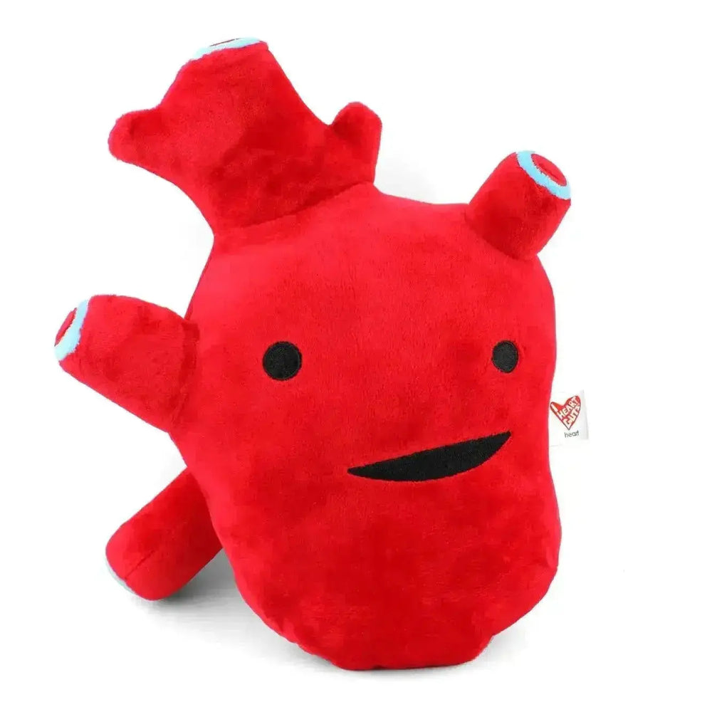 Heart Plushie | "I Got The Beat" Anatomy Pillow I Heart Guts Ziya Blue