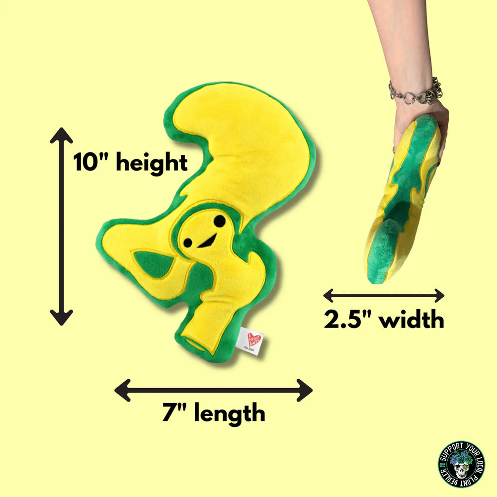 Hip Plushie: Funny Joint Replacement Gift I Heart Guts Ziya Blue