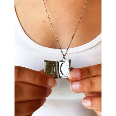 Hobbit Book Locket: Miniature Literary Necklace Marshall and Rose Ziya Blue