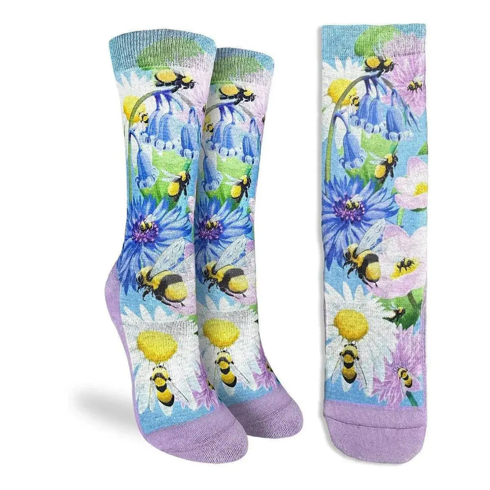Honey Bee Socks: The Bee's Knees Good Luck Sock Ziya Blue