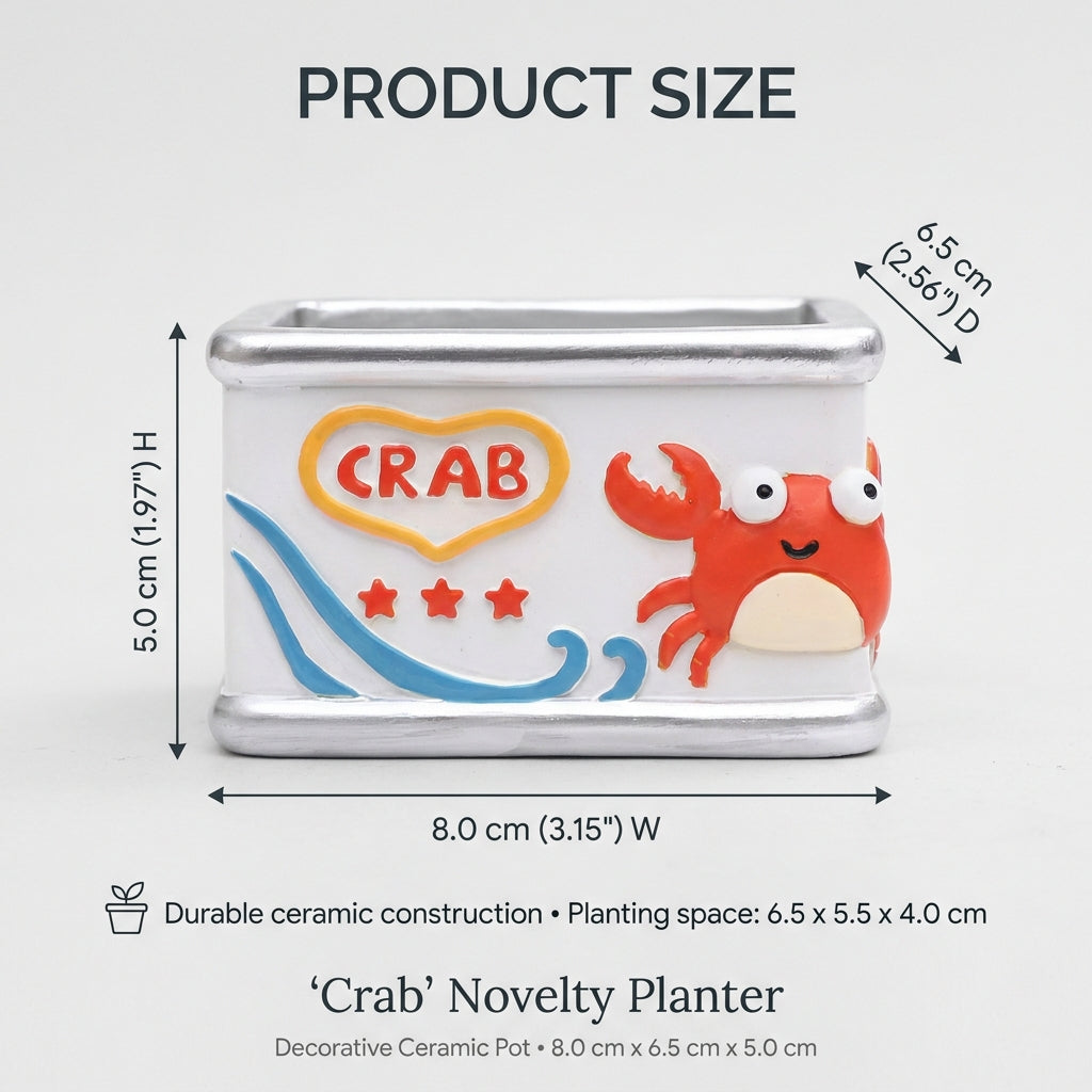 Tinned Crab Planter