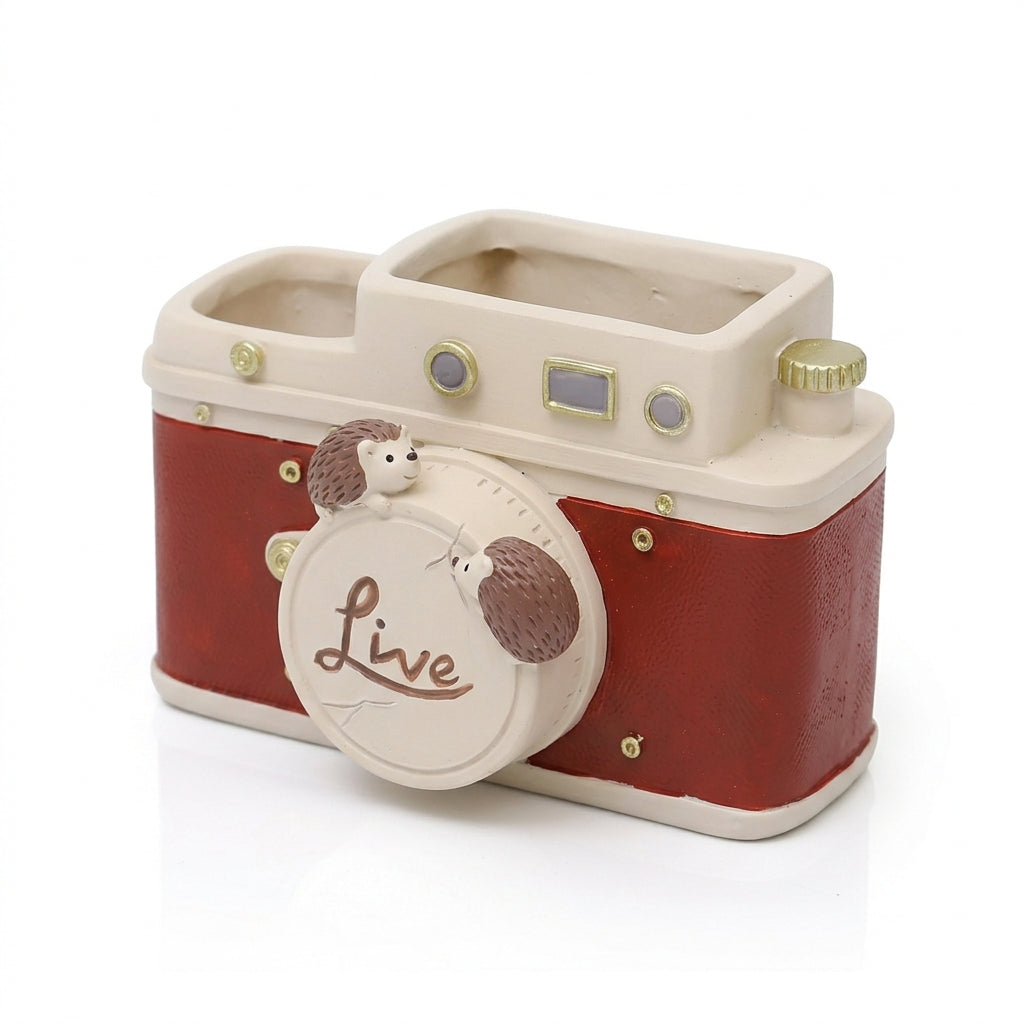 Retro Camera Planter