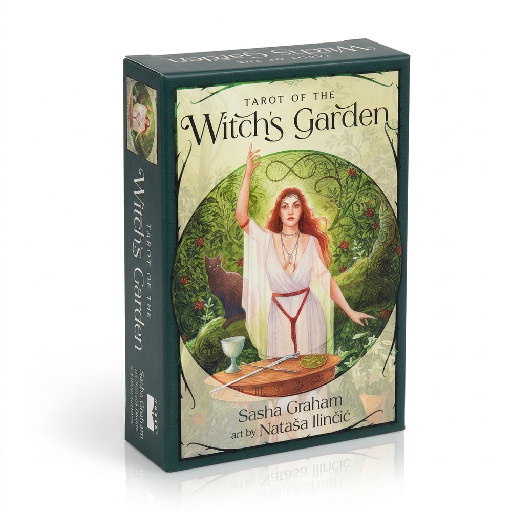 Tarot of the Witch’S Garden | Lush Botanical 78-Card Tarot Deck & Guidebook Set