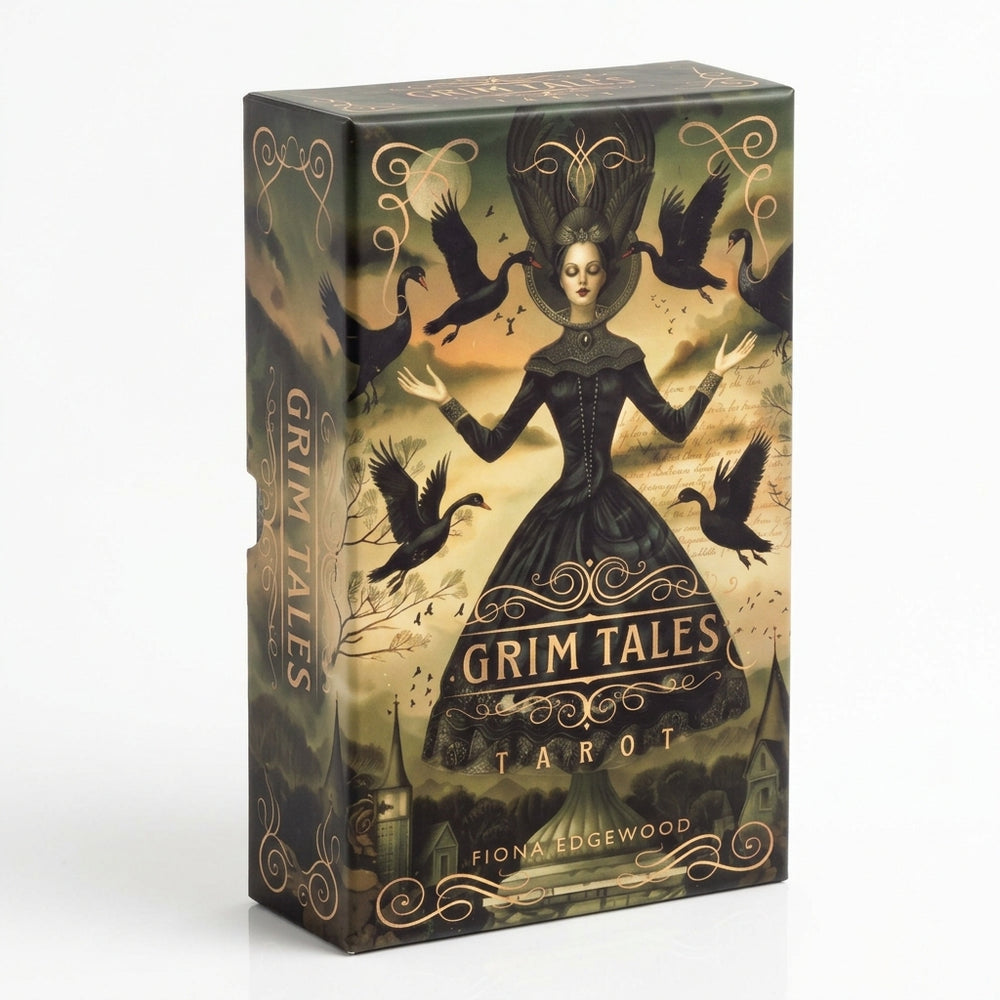 Grim Tales Tarot Deck and Guidebook: Enter the Dark Fairytale