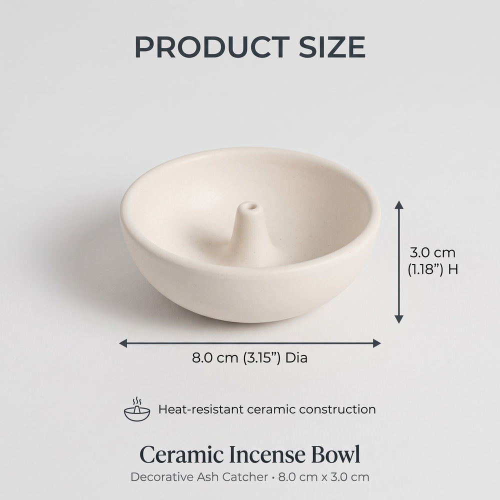 Minimalist Ceramic Incense Ash Catcher