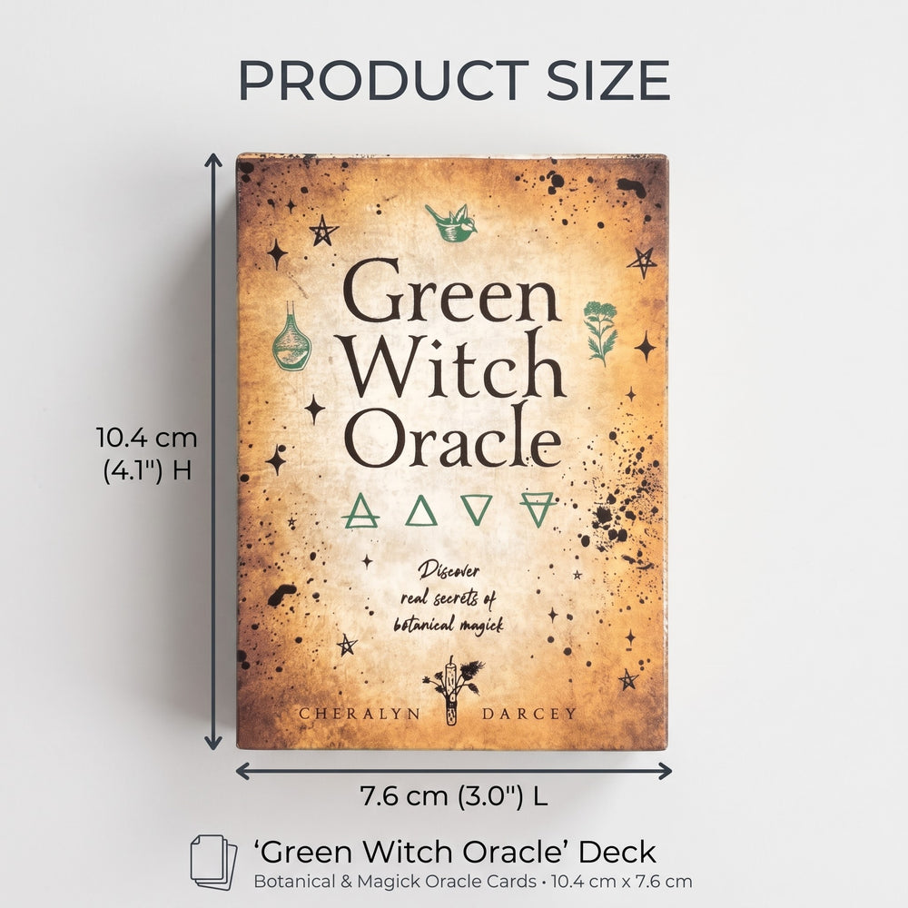 Botanical Magick Oracle | Green Witch 44-Card Deck & Guidebook Ziya Blue Ziya Blue
