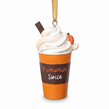 Autumn Pumpkin Spice Latte Hanging Ornament