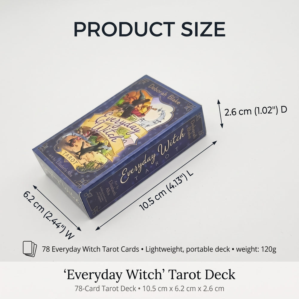 Mini Everyday Witch Tarot Deck | 78 Cards