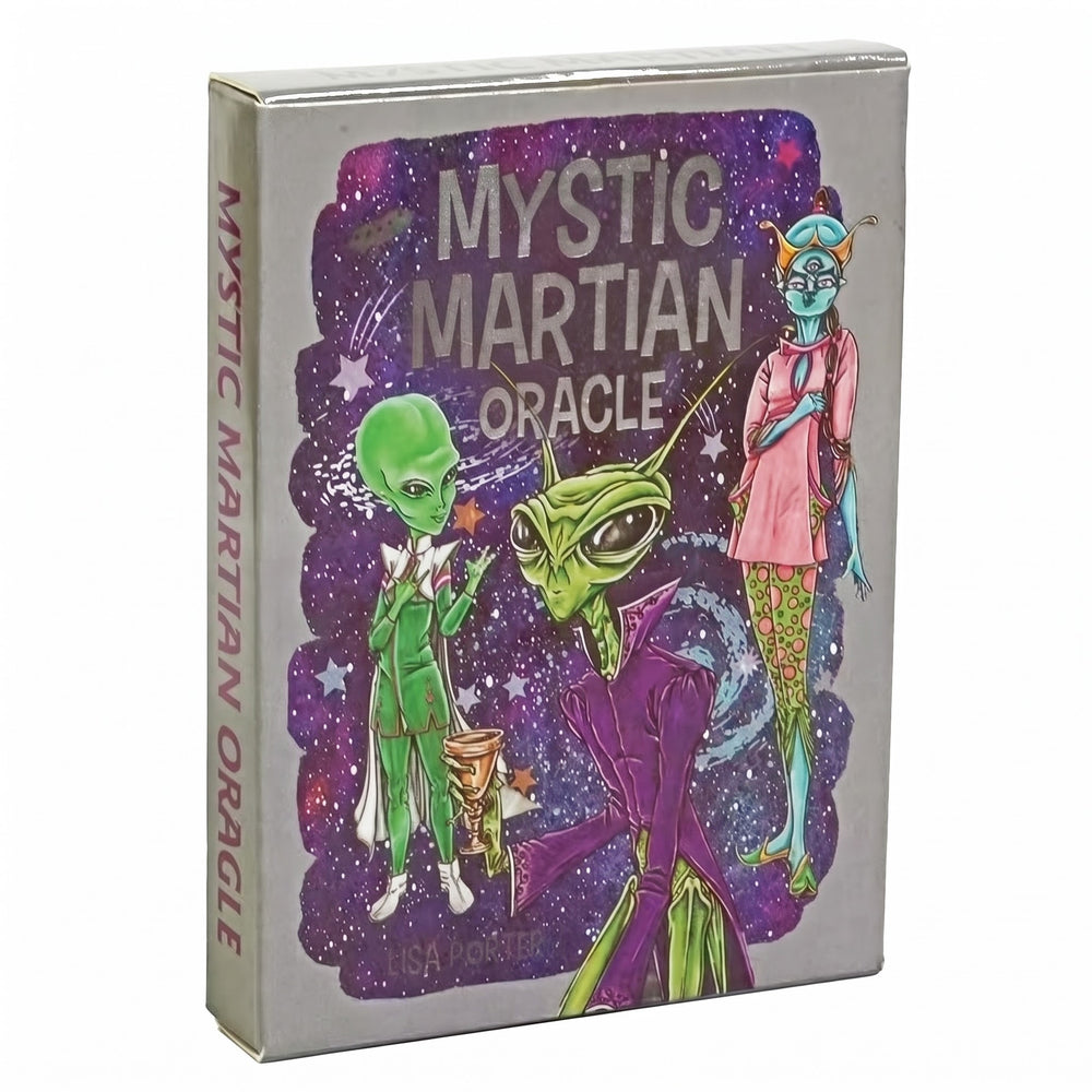 Mini Mystic Martian Oracle | Retro-Futuristic Alien Divination Deck