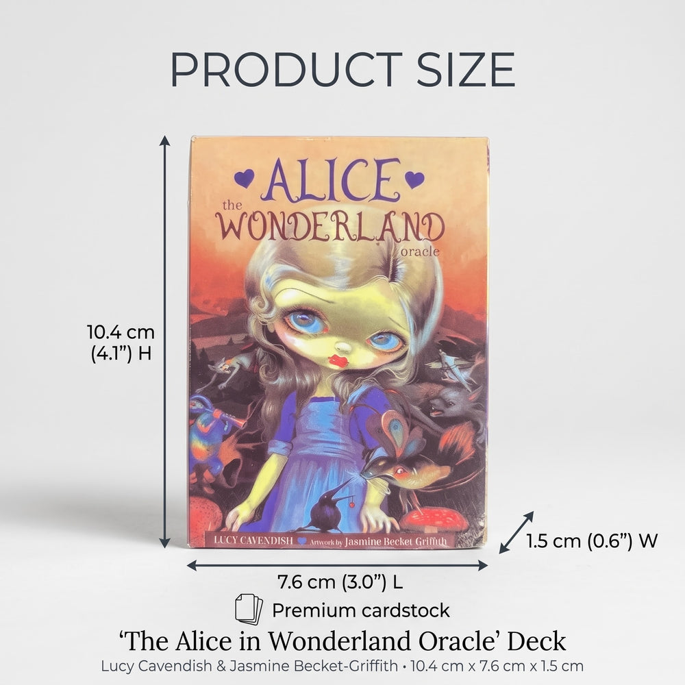Alice in Wonderland Oracle Deck | 45-Card Guidance Set