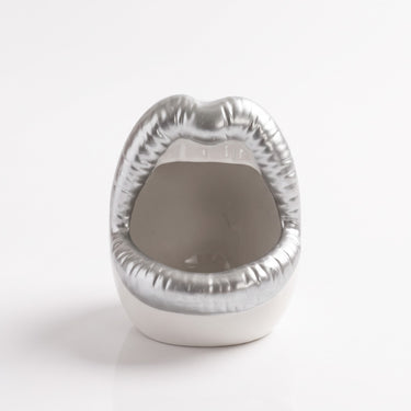 The Big Mouth Ashtray: Ceramic Multi-Color Smoking Holder