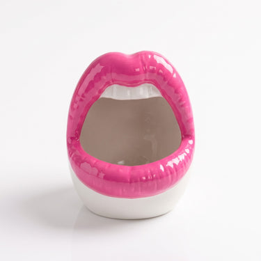 The Big Mouth Ashtray: Ceramic Multi-Color Smoking Holder